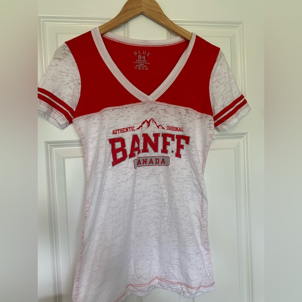 Woman’s v neck T shirt